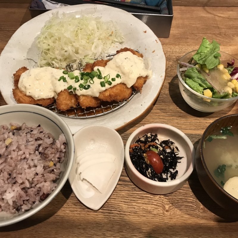 柔らかチキンヒレカツ南蛮定食(kawara CAFE＆KITCHEN 吉祥寺PARCO店)