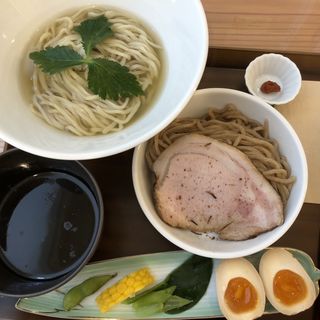 (特)イケ麺kasane combo味玉付き(自家製粉石臼挽き小麦 洛中その咲)
