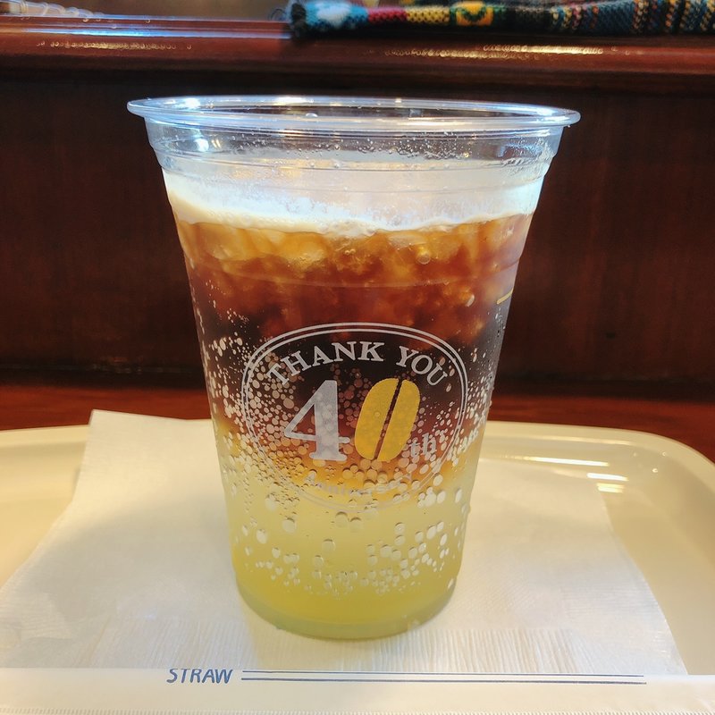 コーヒーレモネードソーダ(ドトールコーヒーショップ 神田和泉町店)