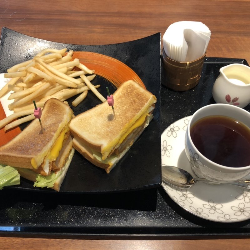 エビカツサンド(桜珈琲 和泉中央店)