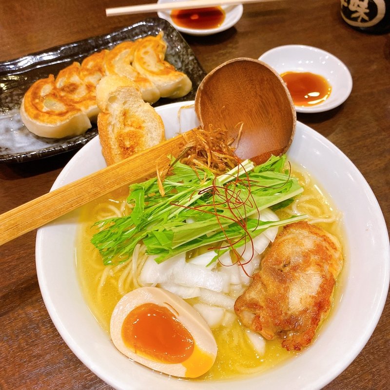 濃厚鶏たけラーメン(塩)(鶏たけ商店)