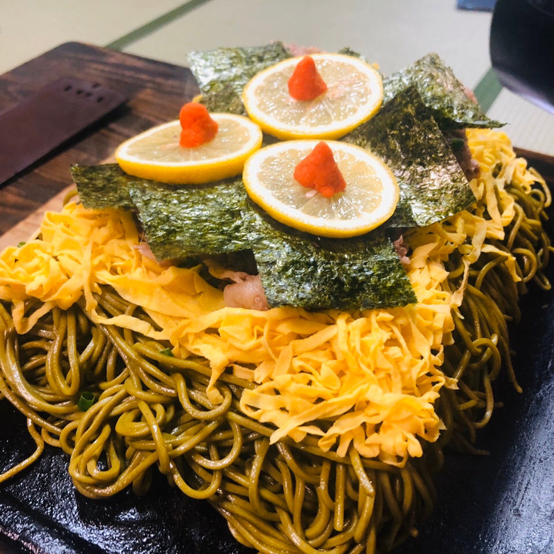 瓦そば(元祖瓦そば たかせ 本館 （がんそかわらそば たかせ）)