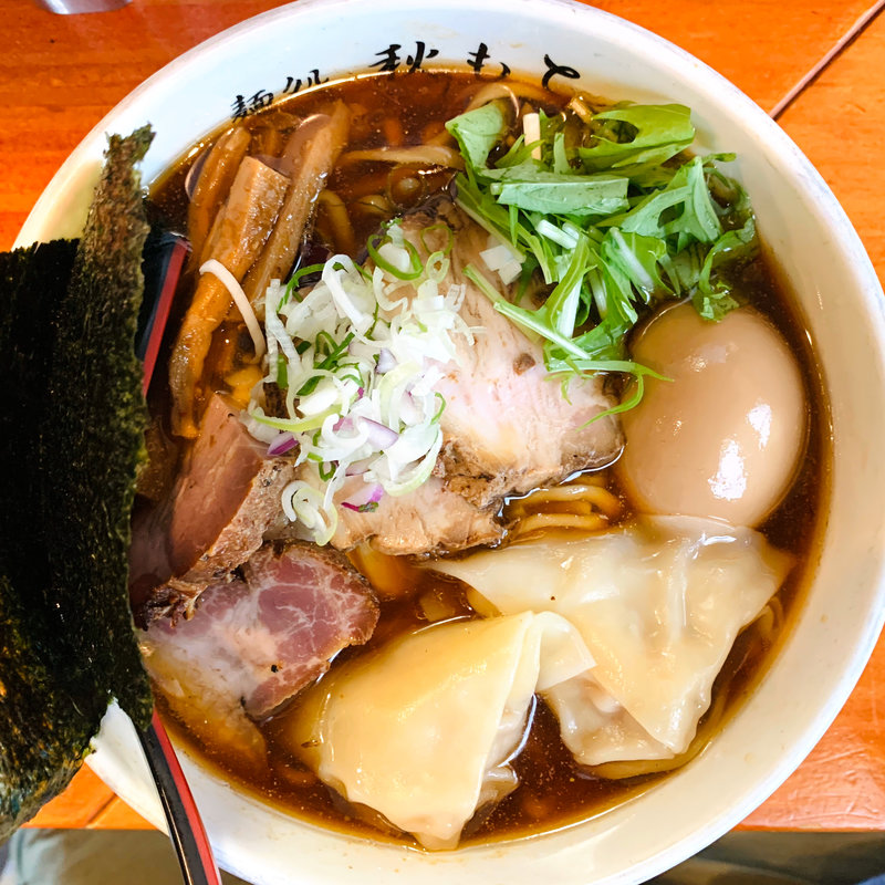 特製醤油ラーメン(麺処 秋もと)
