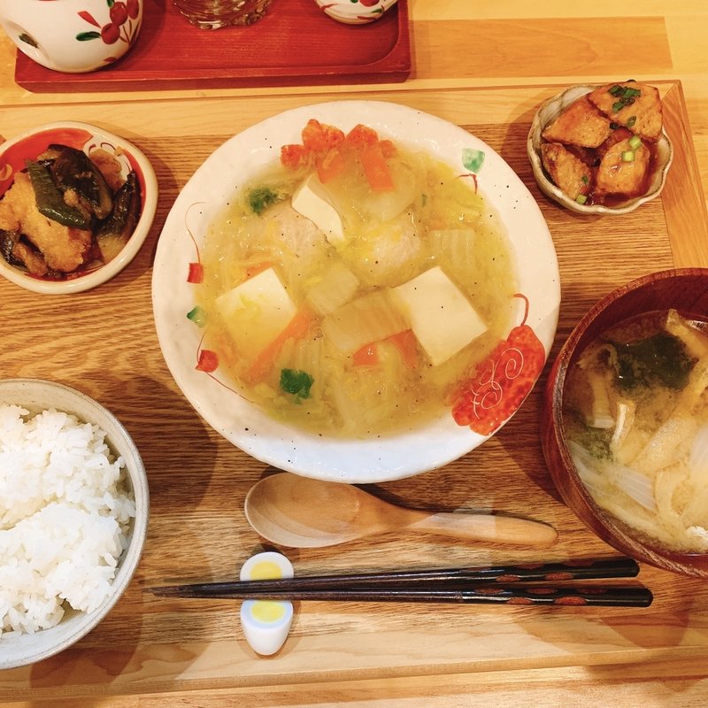 定食(みかちゃん家のいろどりごはん)