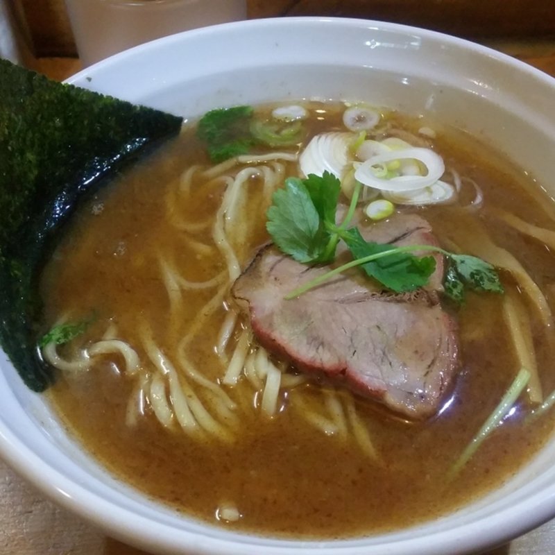 醤油ラーメン(らーめん　ひの木)