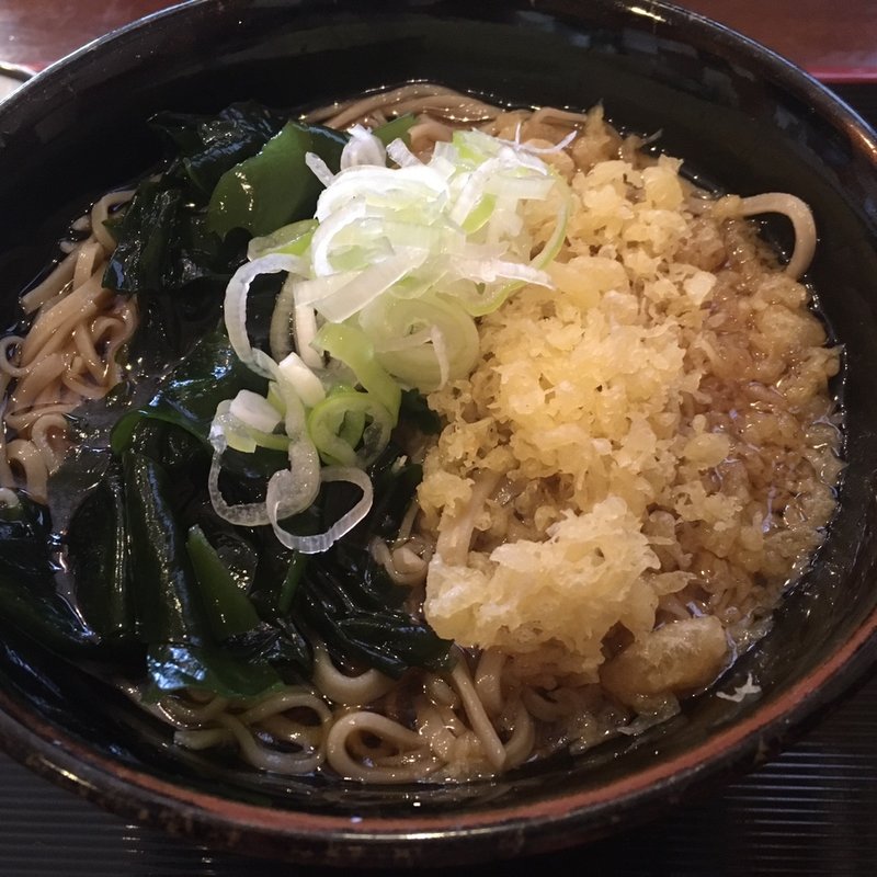 冷やしたぬきそば(ほり内)