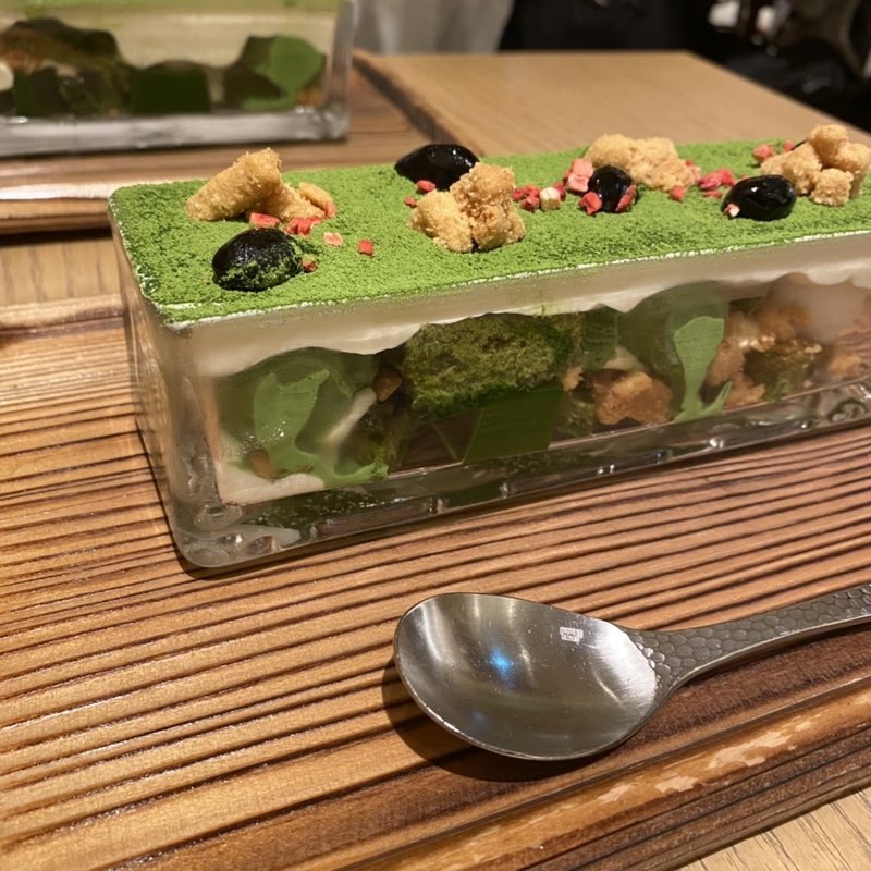 古都の庭園パフェ(林屋新兵衛 日比谷店)