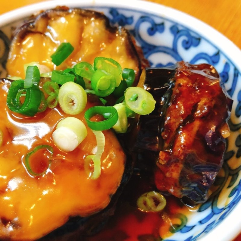 茄子のはさみ揚げ(立ち呑みスタンド ヨッコイショ)