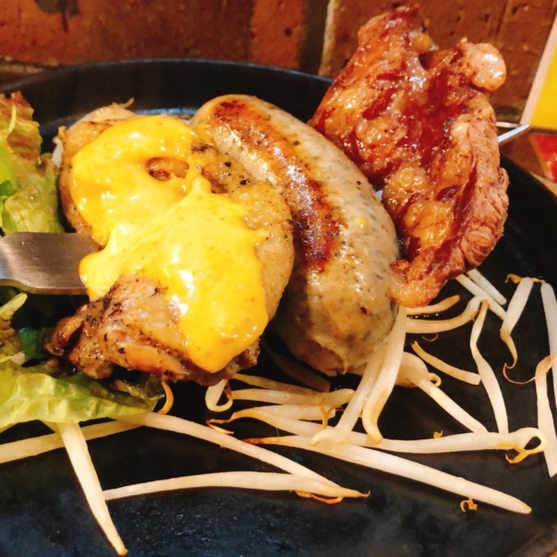 トリプルミート鉄板焼き(LOVE&29 福島店)