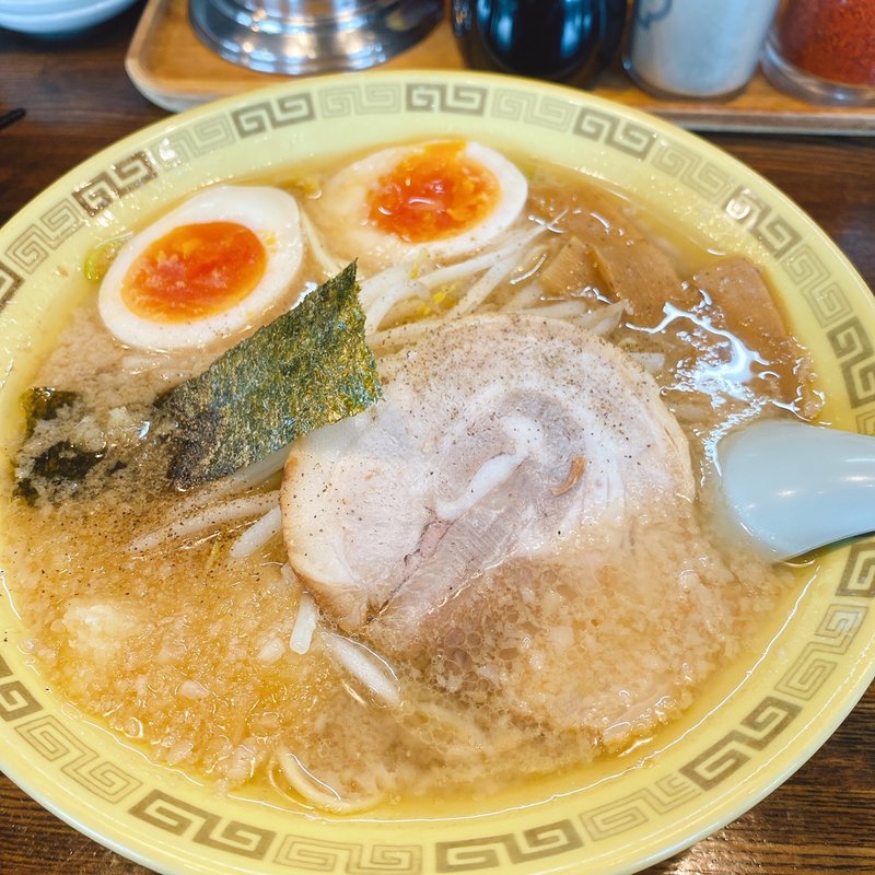 味付け玉子麺(江川亭 小金井本店 （えがわてい）)
