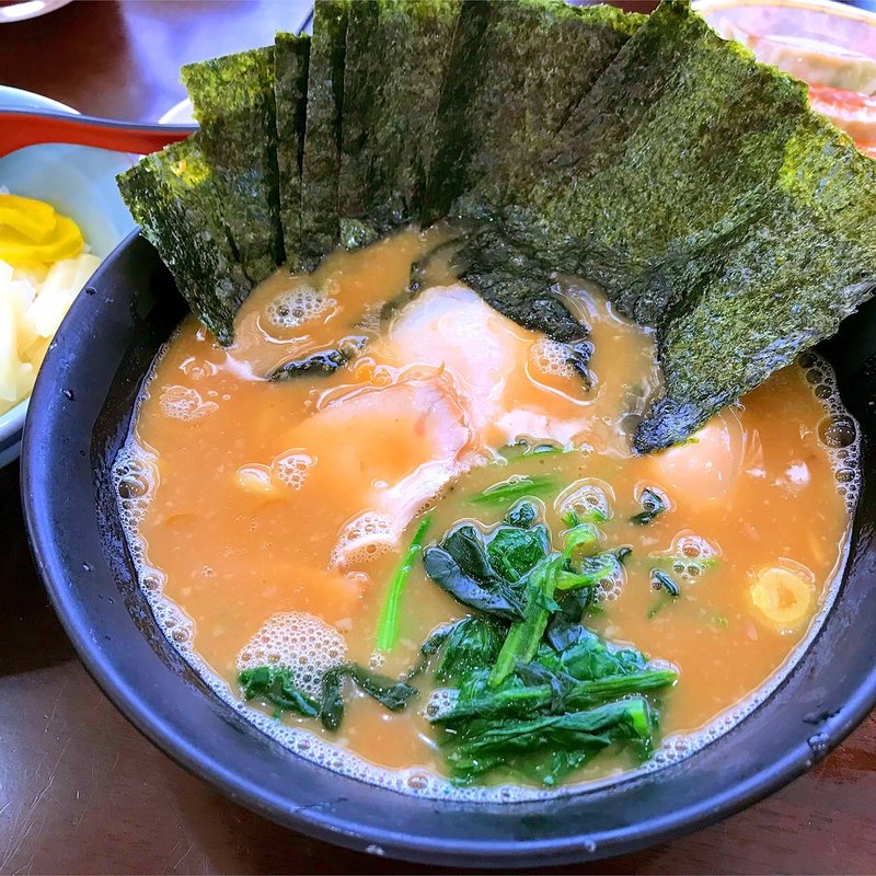 ラーメン(並)のり増し(杉田家 千葉祐光店)