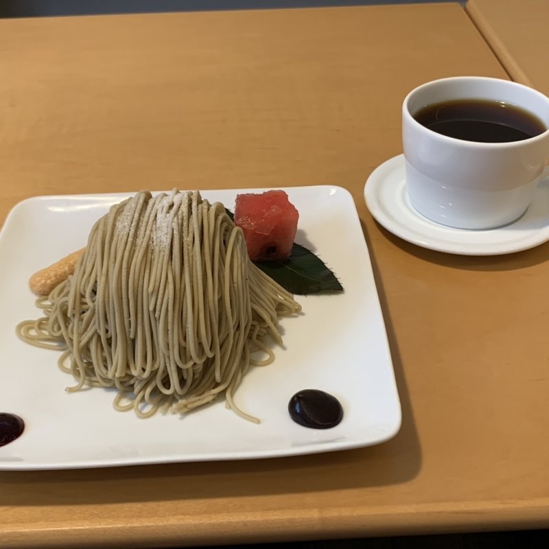 モンブラン朱雀セット(小布施堂 えんとつ )