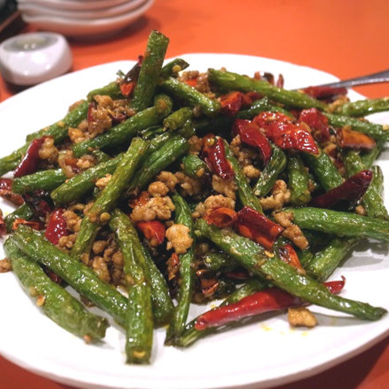 インゲンの四川風炒め（幹煸豆角）(永利 池袋本店)