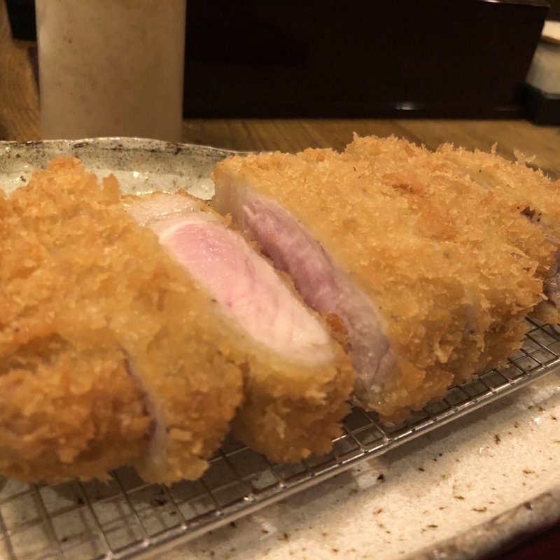 上ロース定食　160g(炭火焼とんかつ 大蔵)