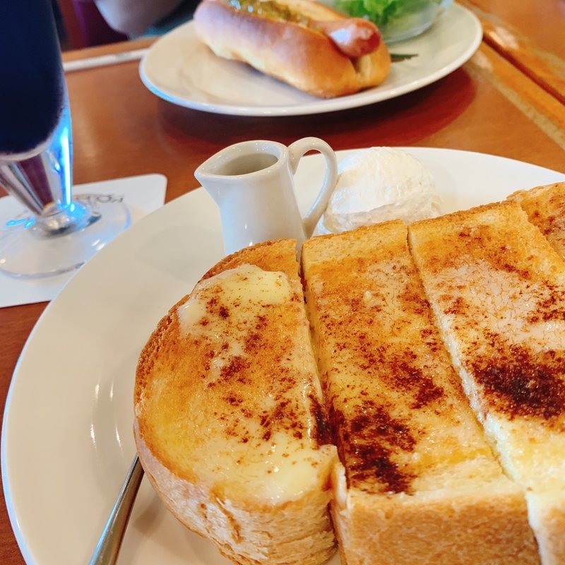 モーニング(珈琲館 次郎丸店)