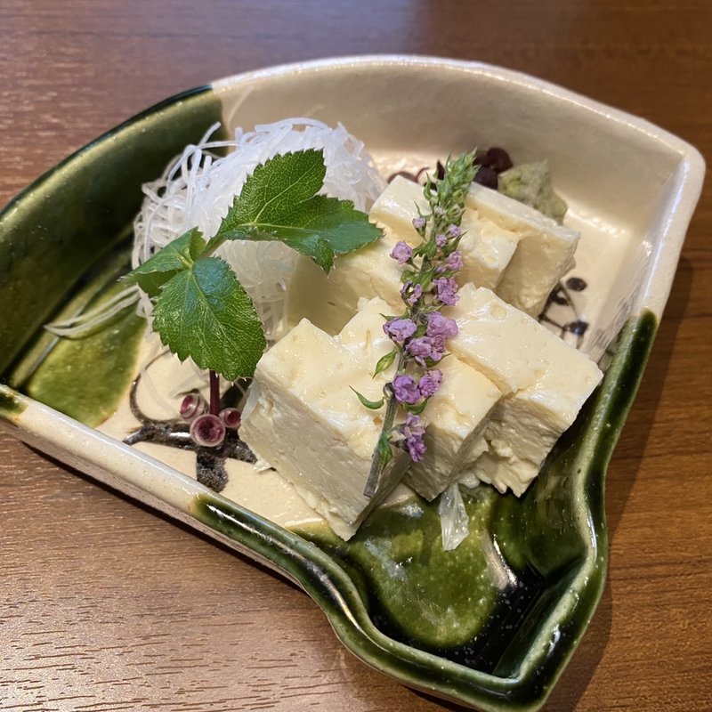 湯葉のお造り(京都　鰻　まえはら　虎ノ門ヒルズ店)