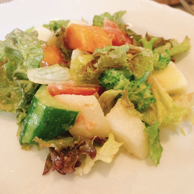 フルーツサラダ(トラットリア カンパーナ ジロウマル)