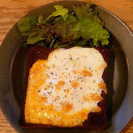モーニングセット 角食トースト with チーズ(cafe634)