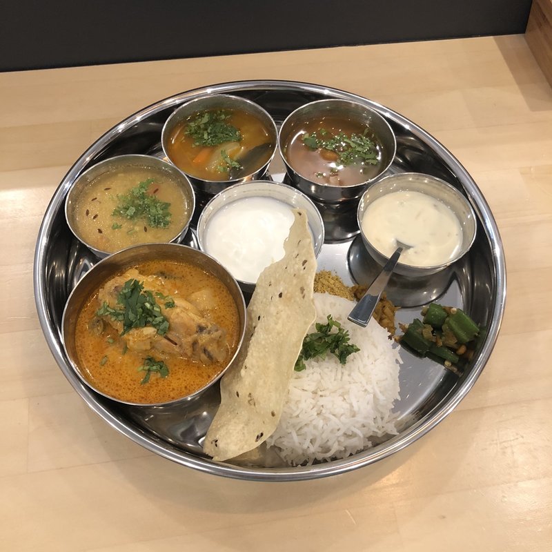 お盆スペシャルミールス(CAFE ACCHA)