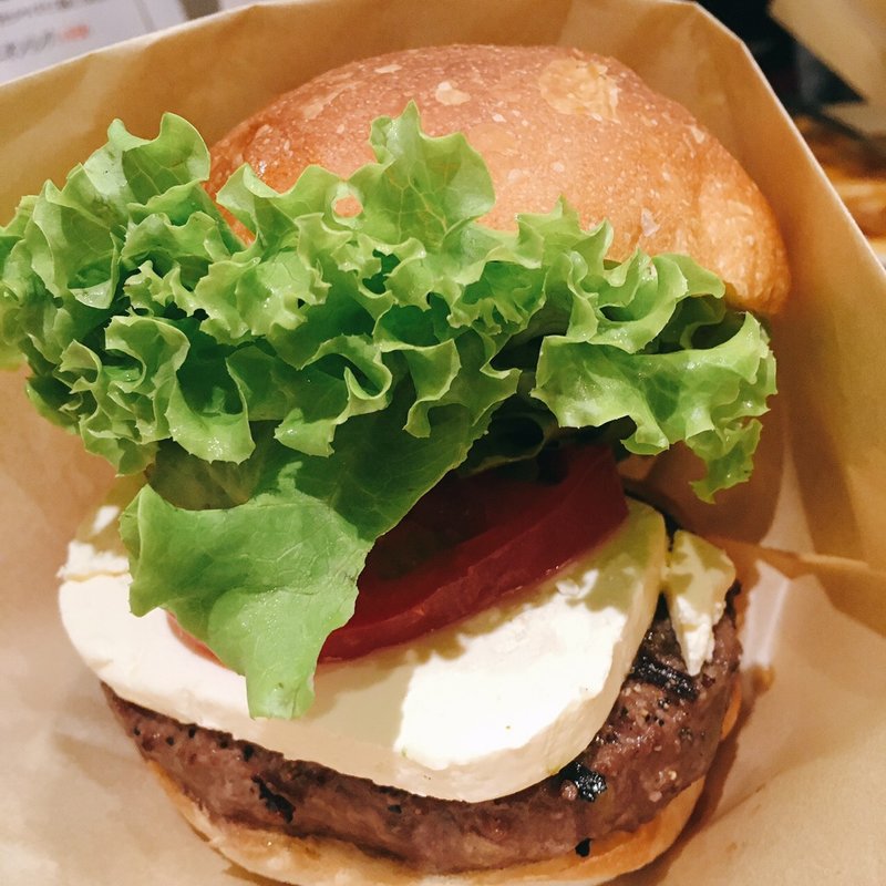 クリームチーズハンバーガー( ハラカラ。 )