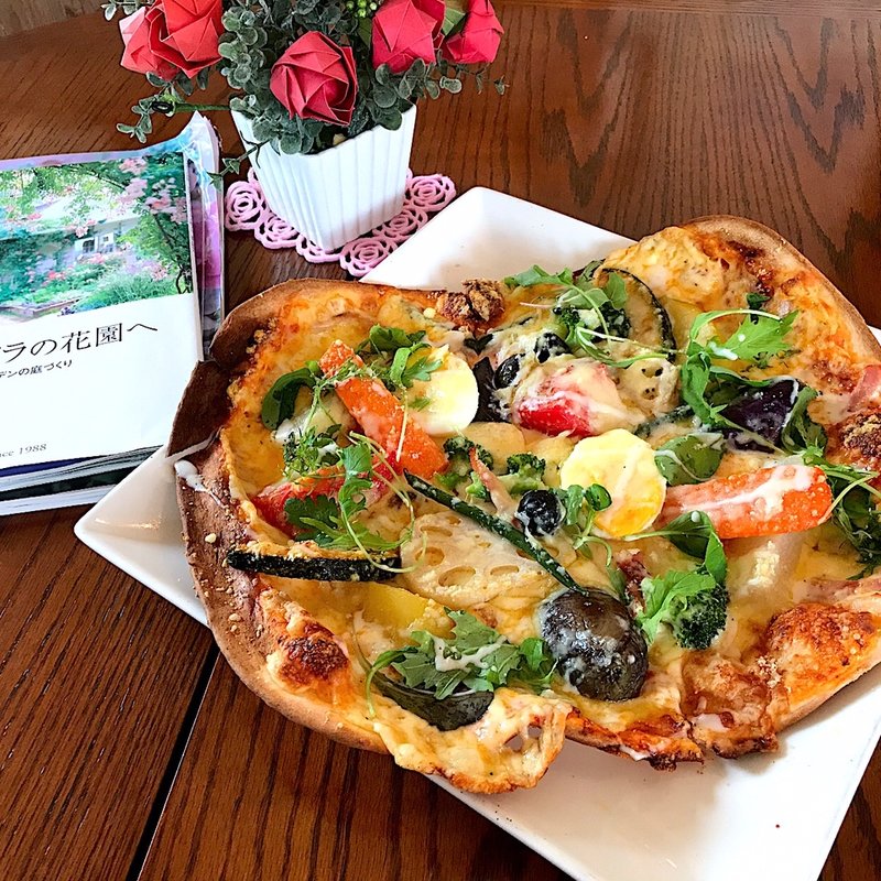 pizza(パティオ　京成バラ園)