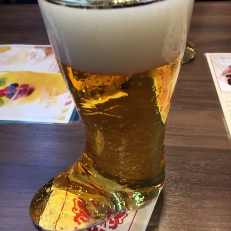 黒ラベル中ジョッキ(ビヤレストラン銀座ライオン 川崎駅前店)