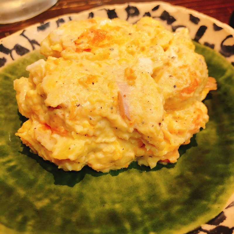 インカの目覚めのポテトサラダ(おでんと鴨蕎麦居酒屋 じんべえ)