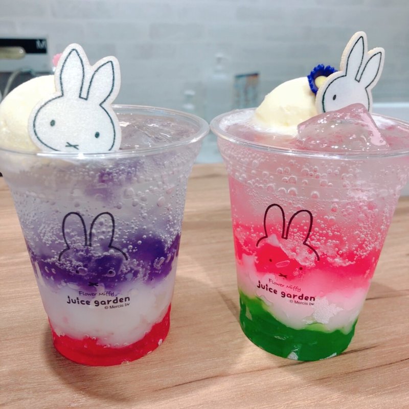 ミッフィー クリームソーダ(Flower Miffy フラワーミッフィー juice garden)