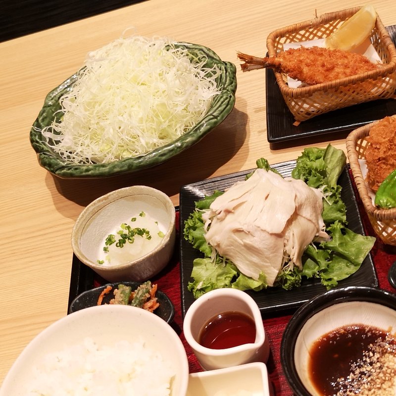 冷しゃぶ御膳(とんかつ新宿さぼてん 二子玉川ライズ・ショッピングセンター店)