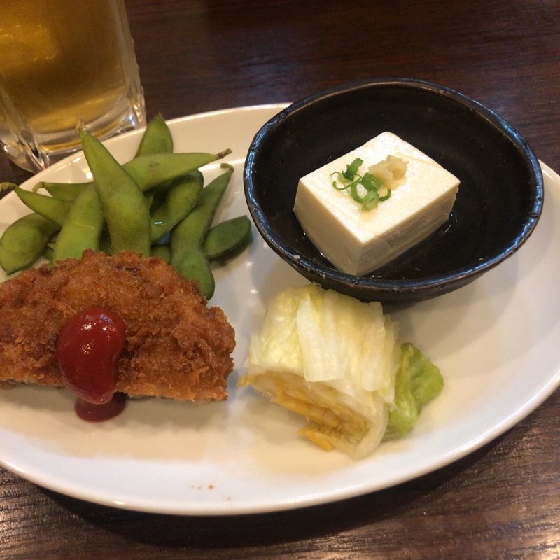 得々セット(立呑み　こじま　淀屋橋店)