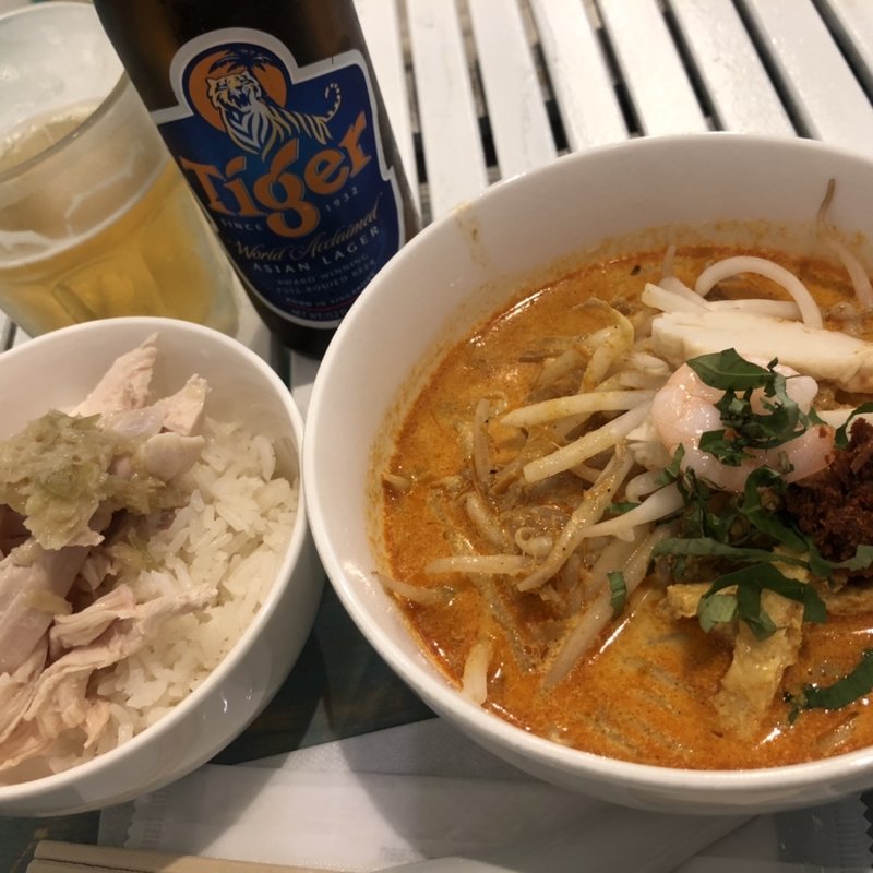 ラクサ　チキンライス(シンガポール ホリック ラクサ （SINGAPORE HOLIC LAKSA）)