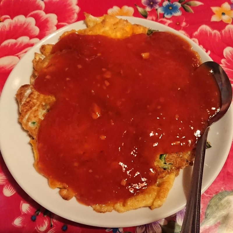 台湾風お好み焼き(牡蠣)(福楼(フクロウ))