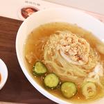 ベジタブルスープ冷麺(冷麺ダイニングつるしこ 自由が丘店)