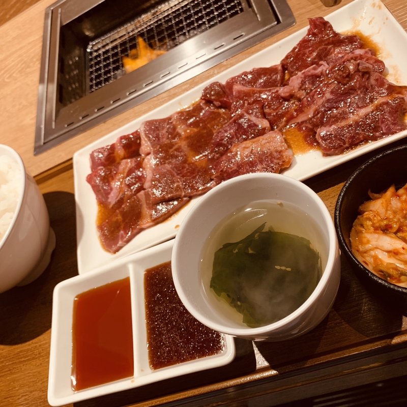 ハラミ、ミスジ(焼肉ライク 新宿西口店)