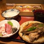 ふじ子ちゃん定食(魚屋スタンドふじ子 ルクア店)