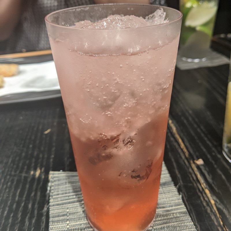 シャリキン赤しそ酢ソーダ(霞町三○一ノ一)