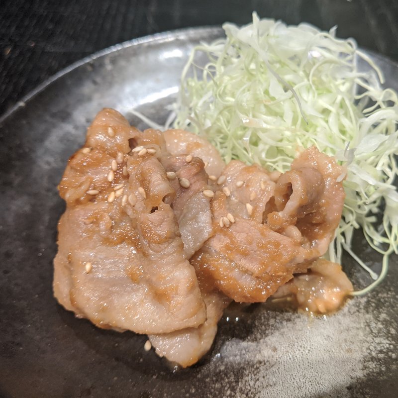 百年の孤独豚生姜焼き(霞町三○一ノ一)