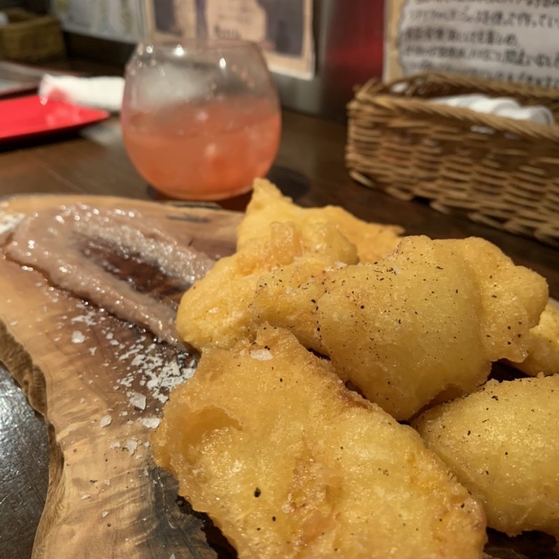 とうもろこしのフリット(代々木バル)