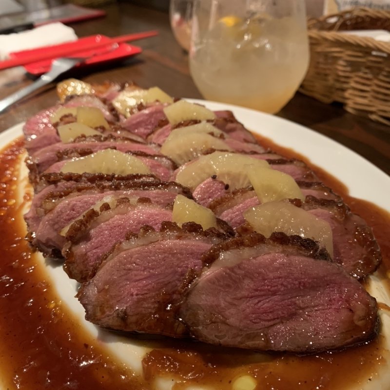 カモのロースト(代々木バル)