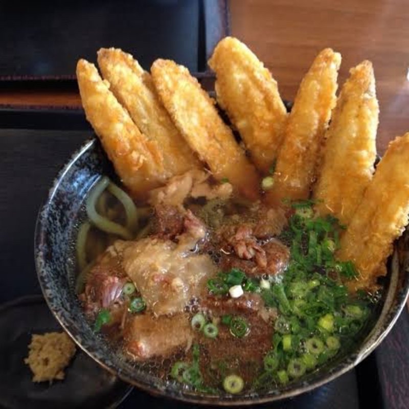 (筑豊製麺組合 よもぎうどん)