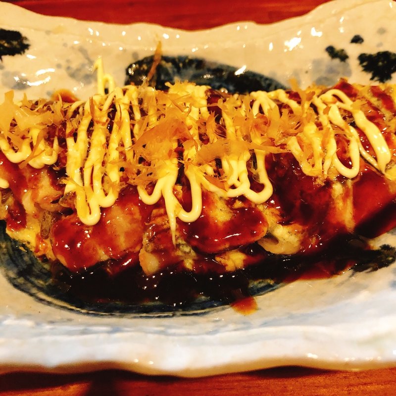 もずくの豚平焼き(居酒屋　尾留 )