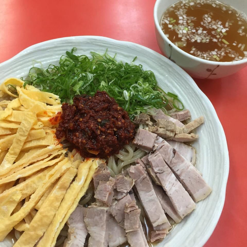 辛　煮干冷やし中華(中華そば ふくもり )