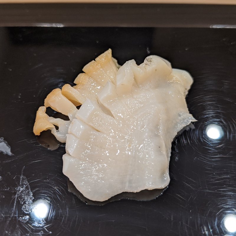 マツブ貝(鮨　北條)