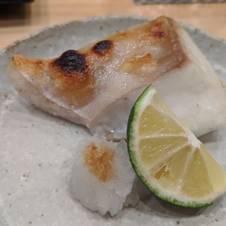 マナガツオ塩焼き(鮨　北條)