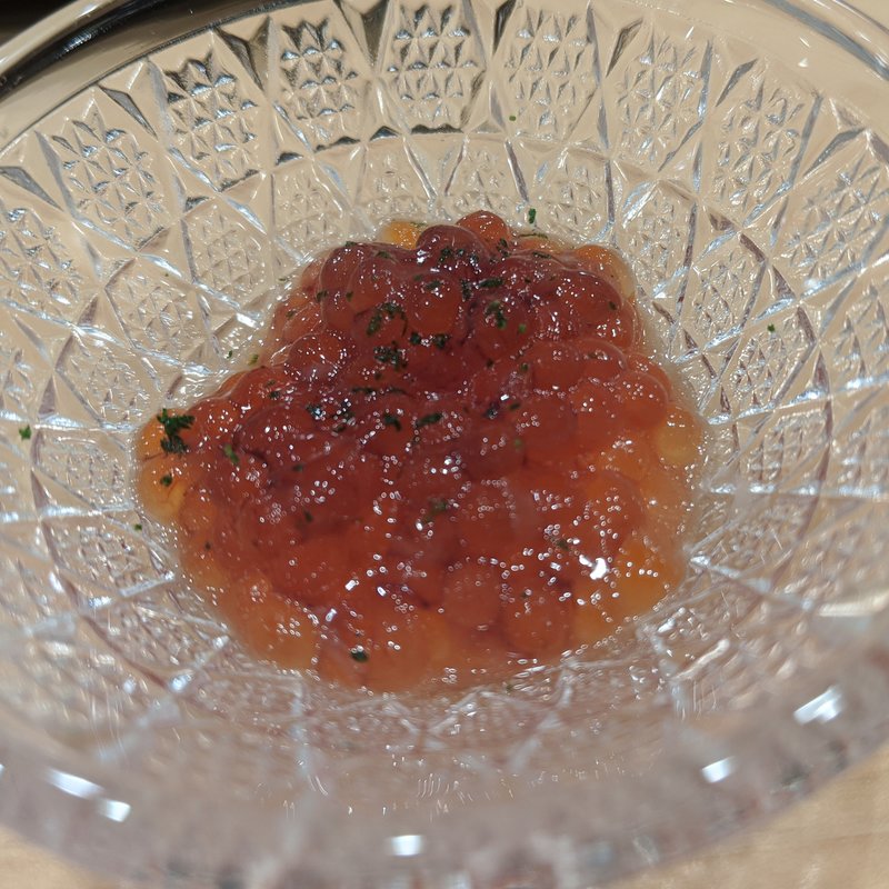 マスの筋子(鮨　北條)