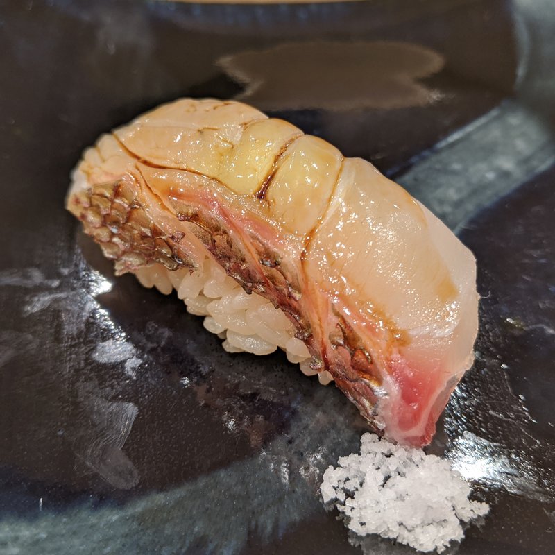 マダイ(鮨　北條)