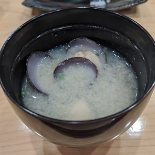シジミの味噌汁(鮨　北條)