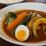 知床鶏野菜スープカレー北海道産(札幌らっきょ)