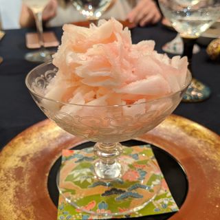 桃のかき氷(坊千代 )