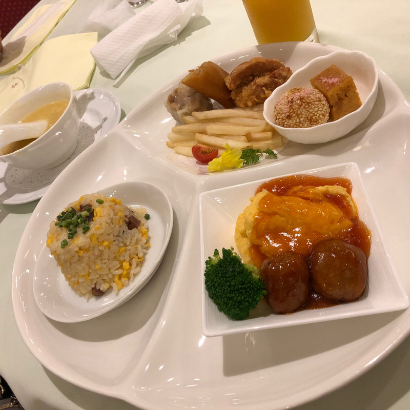 お子様プレート 【オレンジジュース付き】　要予約(後楽園飯店 （コウラクエンハンテン）)